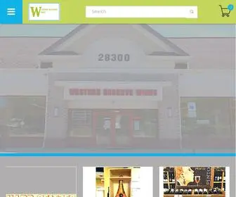 Westernreservewines.com(Discover for yourself why Western Reserve Wines) Screenshot