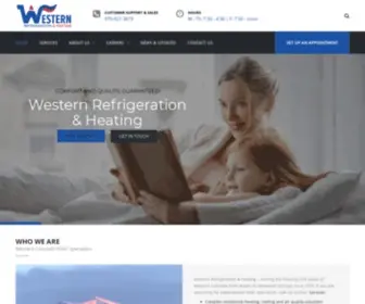 Westernrh.com(HVAC Specialists) Screenshot