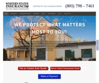 Westernstatesinsurance.net(Western States Insurance) Screenshot