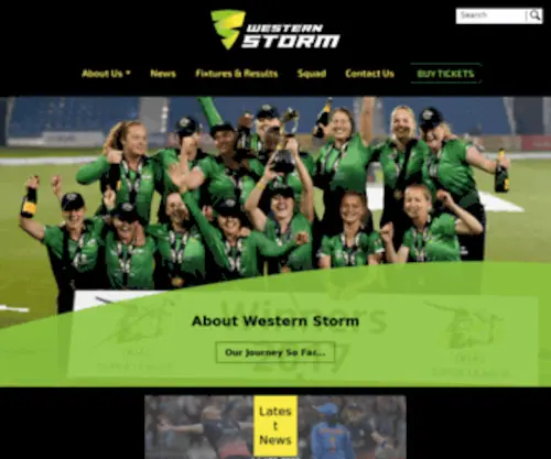 Westernstorm.co.uk(Western Storm) Screenshot