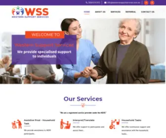 Westernsupportservices.com.au(Western Support Services) Screenshot