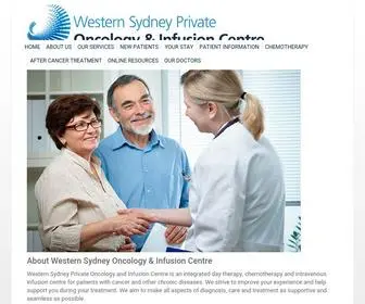 Westernsydneyoncology.com.au(Western Sydney Oncology & Infusion Centre) Screenshot