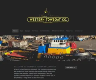 Westerntowboat.com(WESTERN TOWBOAT CO) Screenshot