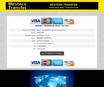 Westerntransfer.cash(Westerntransfer cash) Screenshot