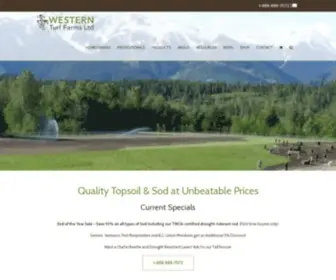 Westernturffarms.com(Western Turf Farms) Screenshot