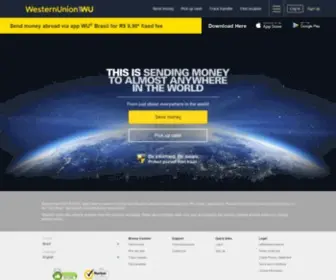 Westernunion.com.br(Western Union) Screenshot