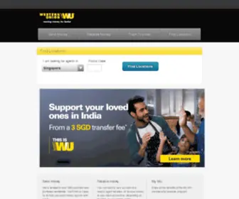 Westernunion.com.sg(Westernunion) Screenshot