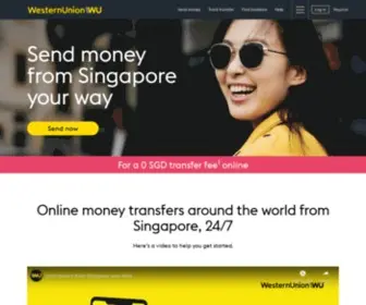 Westernunion.sg(International Money Transfers) Screenshot