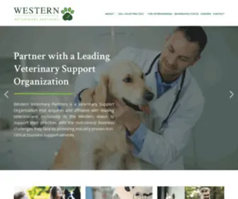 Westernvetpartners.com(Western Veterinary Partners) Screenshot