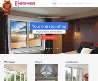 Westernwindows.com(Western Windows & Doors Calgary) Screenshot