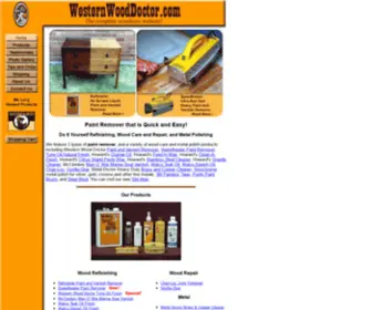 Westernwooddoctor.com(Paint Remover) Screenshot