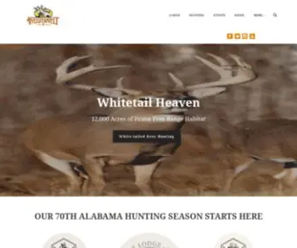 Westerveltlodge.com(Alabama Locavore Deer Hunting) Screenshot