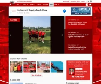 Westervillesouthathletics.com(Westerville South) Screenshot