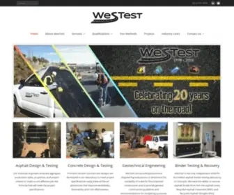 Westest.net(WesTest LLC) Screenshot