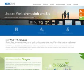 Westfa.de(WESTFA ENERGY GmbH) Screenshot