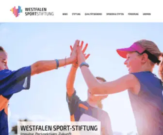 Westfalen-Sport-Stiftung.de(Westfalen Sport) Screenshot