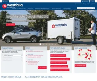 Westfalia-Automotive.com(Westfalia Automotive) Screenshot