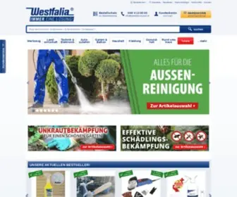 Westfalia-Versand.ch(Westfalia Versand) Screenshot