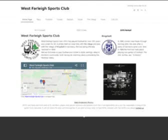Westfarleighsportsclub.com(West Farleigh Sports Club) Screenshot