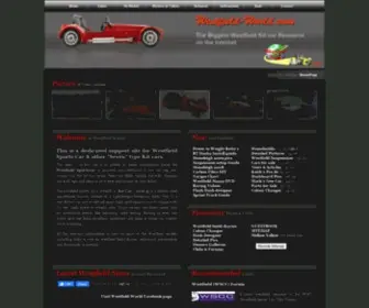 Westfield-World.com(Westfield Kit car) Screenshot