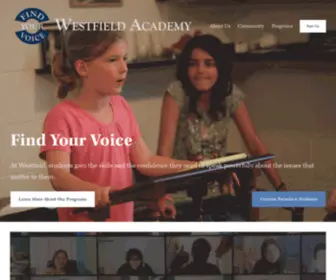 Westfieldacademy.net(Westfield Academy) Screenshot