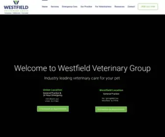 Westfieldvetgroup.com(Westfield Veterinary Group) Screenshot