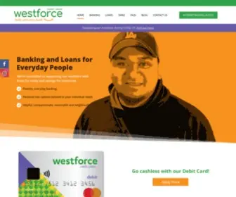 Westforce.org.nz(Savings Accounts) Screenshot