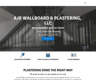 Westforddrywall.com(AJR Wallboard & Plastering) Screenshot