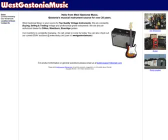 Westgastoniamusic.com(West Gastonia Music) Screenshot