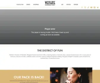 Westgateaz.com(Westgate Entertainment District) Screenshot