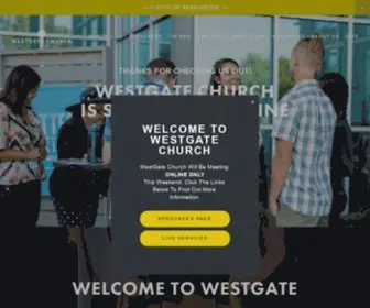 Westgatechurch.org(WestGate Church) Screenshot