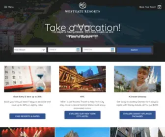 Westgateresorts.com(Westgate Resorts) Screenshot