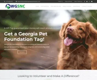 Westgeorgiaspayneuter.com(West Georgia Spay Neuter Clinic) Screenshot