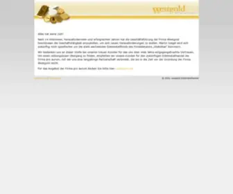 Westgold.de(Westgold Edelmetalhandel) Screenshot