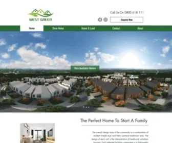 Westgreen.co.nz(West Green Modern Villas) Screenshot