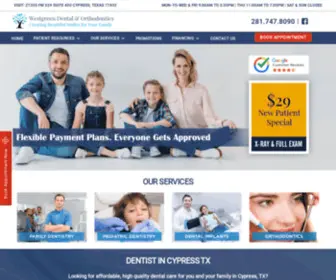 Westgreenfamilydental.com(Westgreen Dental and Orthodontics) Screenshot