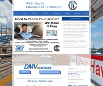 Westhavenchamber.com(West Haven Chamber of Commerce) Screenshot