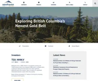 Westhavenventures.com(Westhaven Ventures) Screenshot