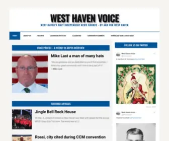 Westhavenvoice.com(West Haven’s only independent news source) Screenshot