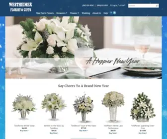 Westheimerflorist.com(Houston Florist) Screenshot