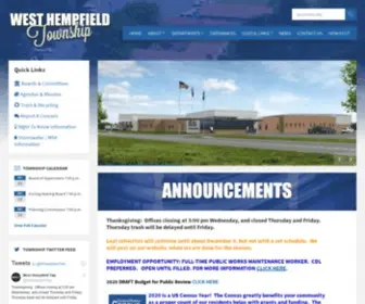 Westhempfield.org(West Hempfield Township) Screenshot