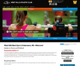 Westhillsathletic.com(West Hills Athletic Club) Screenshot