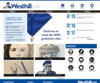 Westhillschools.org(Westhill School District) Screenshot