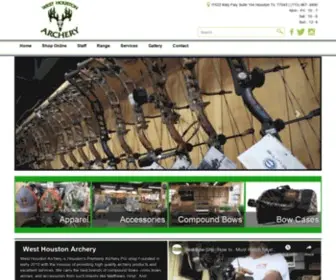 Westhoustonarchery.com(West Houston Archery) Screenshot