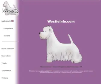 Westieinfo.com(West Highland White Terrier) Screenshot
