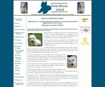 Westierescue.ie(Westie Rescue) Screenshot