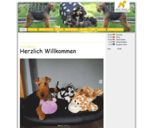 Westiewelpen.de(Züchter) Screenshot