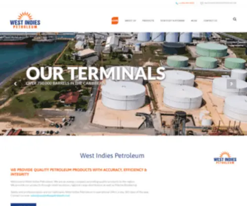 Westindiespetroleum.com(West Indies Petroleum) Screenshot