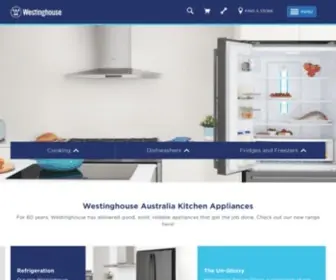 Westinghouse.com.au(Westinghouse Home Appliances) Screenshot