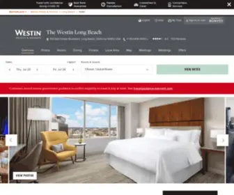 Westinlongbeachhotel.com(Hotel in Downtown Long Beach) Screenshot